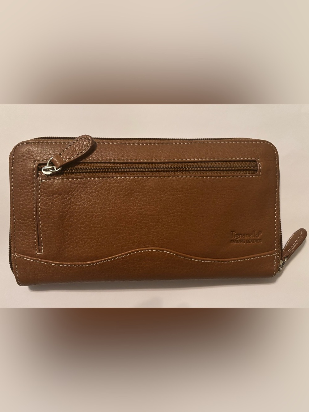 Tignanello leather zip-around long wallet